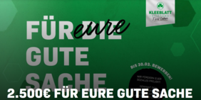 Stiftungspresi 2025 Kleeblatt fürs Leben