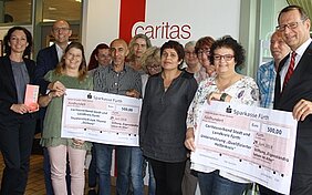 Spende an die Caritas Stiftung Eigenständig leben im Alter unterstützt Projekte