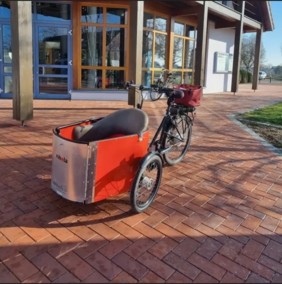 Lastenrad von der Bürgerstiftung Obermichelbach gespendet