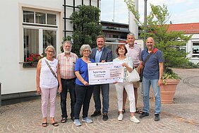 Bürgerstiftung Cadolzburg spendet an Tafel Spende an die Tafel Ausgabestelle Cadolzburg