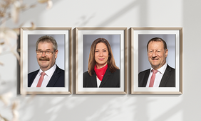 Die Experten des Generationen- und Stiftungsmanagements der Sparkasse Fürth